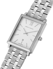 Load image into Gallery viewer, Lj Classic Norse Vasa Link 40mm Silver White