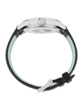 Load image into Gallery viewer, Velo Textured Sunray Leather 39mm Silver White