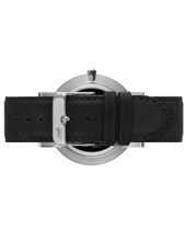 Load image into Gallery viewer, Bernadotte Lugano Leather 40mm Silver Pearl