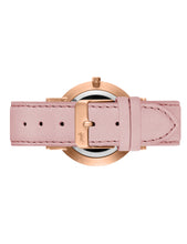 Load image into Gallery viewer, Solaris Lugano Leather 40mm Rose Gold Purple