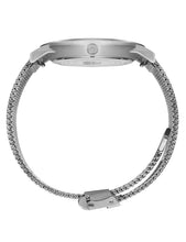 Load image into Gallery viewer, Code Dot Milanese 38mm Silver Black