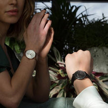 Load image into Gallery viewer, Aurora Vasa Link 38mm Silver Black