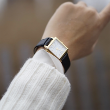 Load image into Gallery viewer, LJXII NORSE LEATHER 40MM SILVER SATIN-WHITE