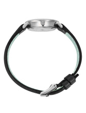 Load image into Gallery viewer, Sloan Cube Leather 26mm Silver White