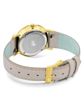 Load image into Gallery viewer, Solaris Lugano Leather 33mm Gold Red