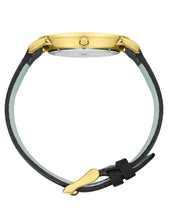 Load image into Gallery viewer, LJXII LUGANO LEATHER 40MM GOLD BLACK