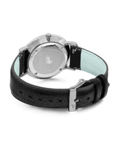 Load image into Gallery viewer, Sloan Pyramid Leather 40mm Silver White