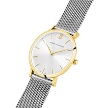 Load image into Gallery viewer, Solaris Lugano Milanese 40mm Gold White
