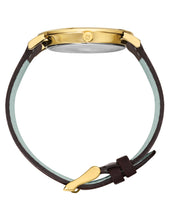 Load image into Gallery viewer, Jura Leather 38mm Gold White
