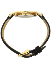 Load image into Gallery viewer, Lj Classic Lugano Leather 40mm Gold Black
