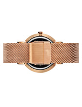 Load image into Gallery viewer, Aurora Milanese 38mm Rose Gold White
