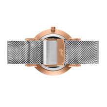 Load image into Gallery viewer, Solaris Lugano Milanese 40mm Rose Gold White
