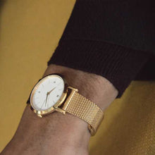 Load image into Gallery viewer, Code Classic Milanese 38mm Rose Gold White
