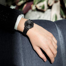 Load image into Gallery viewer, Aurora Milanese 38mm Silver Black

