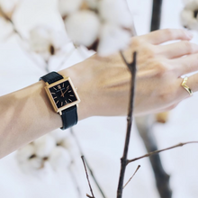 Load image into Gallery viewer, LJXII NORSE LEATHER 34MM GOLD BLACK
