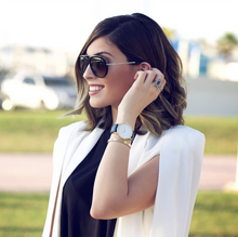 Load image into Gallery viewer, LJXII LUGANO 33MM ROSE GOLD BLACK
