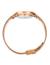Load image into Gallery viewer, LJXII Lugano Milanese 33mm Rose Gold Satin-White
