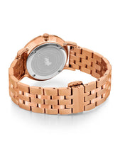 Load image into Gallery viewer, Solaris Lugano Vasa Link 33mm Rose Gold Purple
