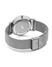 Load image into Gallery viewer, LJXII Lugano Milanese 40mm Silver Black
