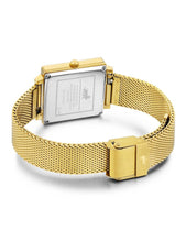 Load image into Gallery viewer, Sloan Cube Milanese 34mm Gold White
