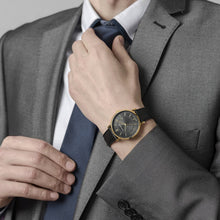 Load image into Gallery viewer, Opera Milanese 38mm Gold Black
