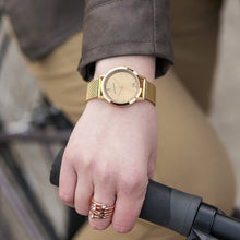 Load image into Gallery viewer, Velo Sunray Milanese 33mm Rose Gold White
