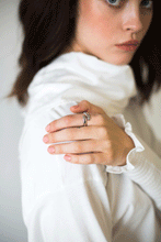 Load image into Gallery viewer, Silver Helena Ring
